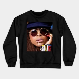 Erykah sunglasses Crewneck Sweatshirt